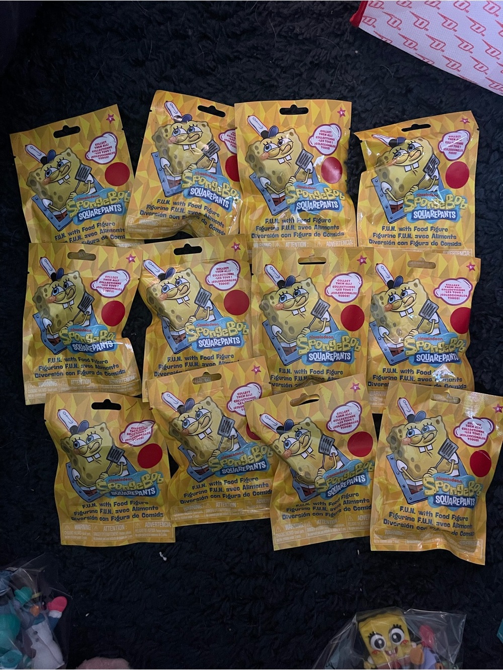 SpongeBob Squarepants fun with food Blind Bag lot